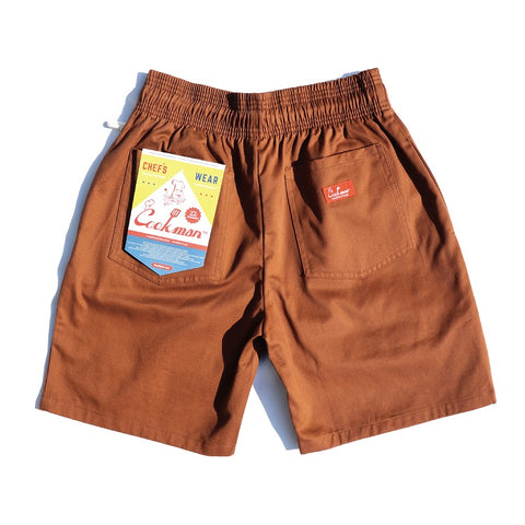 Cookman Chef Short Pants - Chocolate