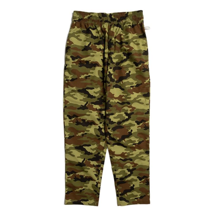 Cookman Chef Pants - Ripstop : Woodland Camo Green