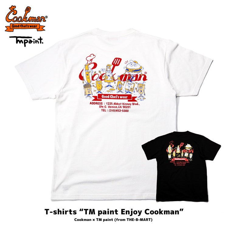 Cookman Tees - TM Paint Enjoy Cookman : White