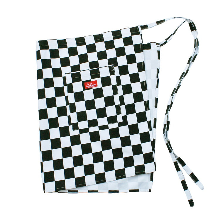 Cookman Waist Apron - Checker : Black