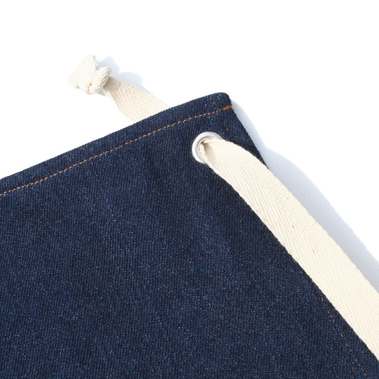 Cookman Long Apron - Denim : Navy