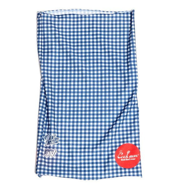 Cookman Chef's Scarf - Gingham : Navy