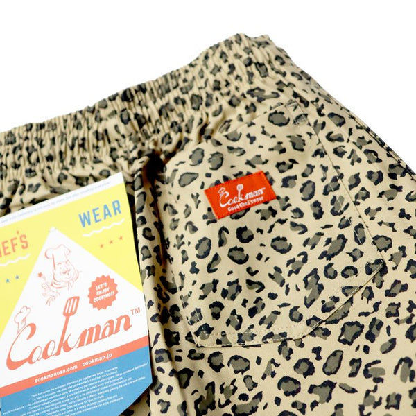 Cookman Chef Pants Kids - Leopard