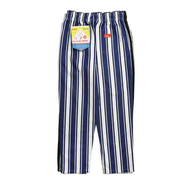 Cookman Chef Pants - Awning Stripe : Navy