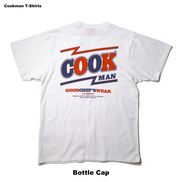 Cookman Tees - Bottle Cap : White (All Sales Are Final)