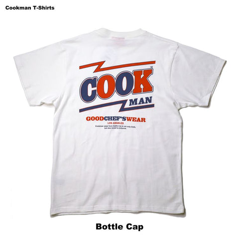 Cookman Tees - Bottle Cap : White (All Sales Are Final)