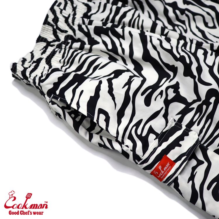 Cookman Chef Short Pants Cargo - Zebra