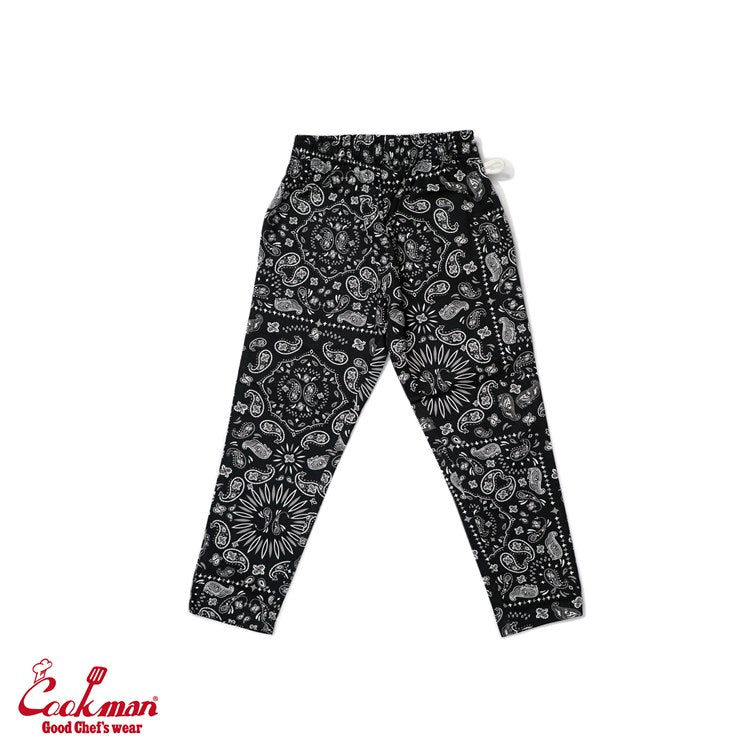 Cookman Chef Pants Kids - Paisley : Black – Cookman USA