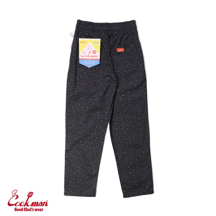 Cookman Chef Pants - Black Leopard