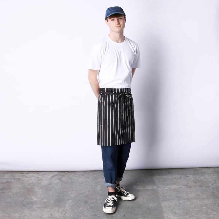 Waist Apron - Stripe : Black