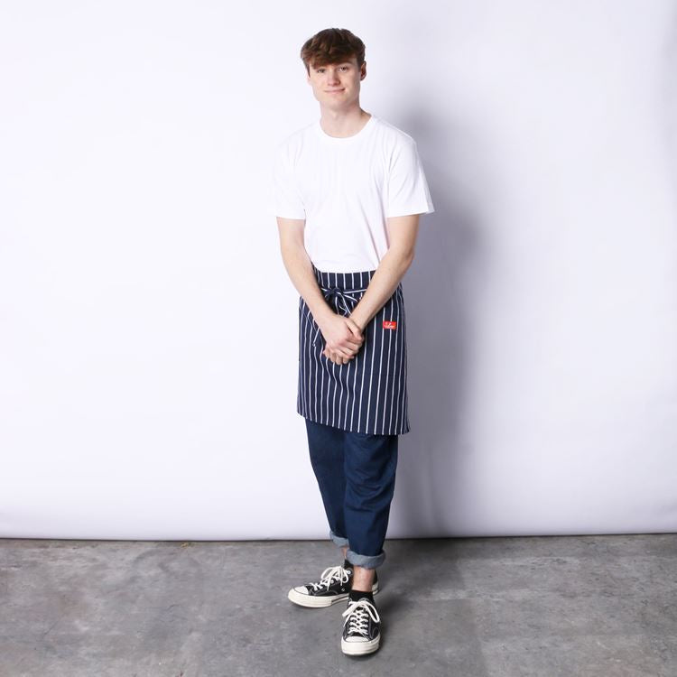 Waist Apron - Stripe : Navy
