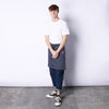 Cookman Waist Apron - Stripe : Navy