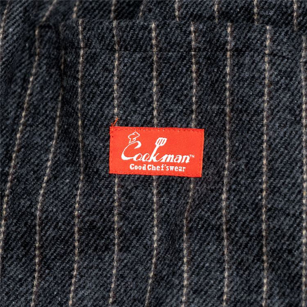 Cookman Lab Jacket - Wool Mix Stripe : Gray