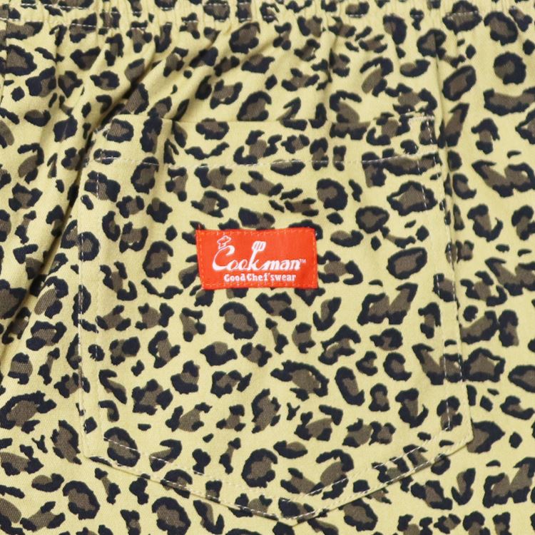 Cookman Waiter's Pants (stretch) - Leopard