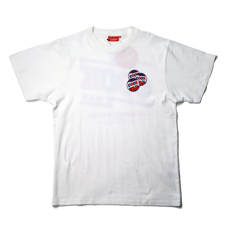 Cookman Tees - Bottle Cap : White (All Sales Are Final)