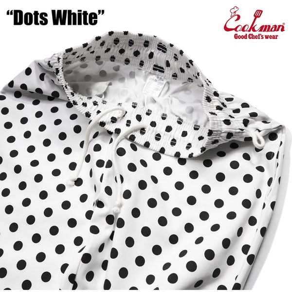 Cookman Chef Short Pants - Dots : White