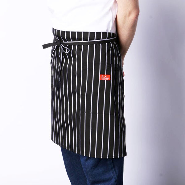 Cookman Waist Apron - Stripe : Black