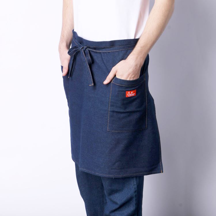 Cookman Waist Apron - Denim : Navy