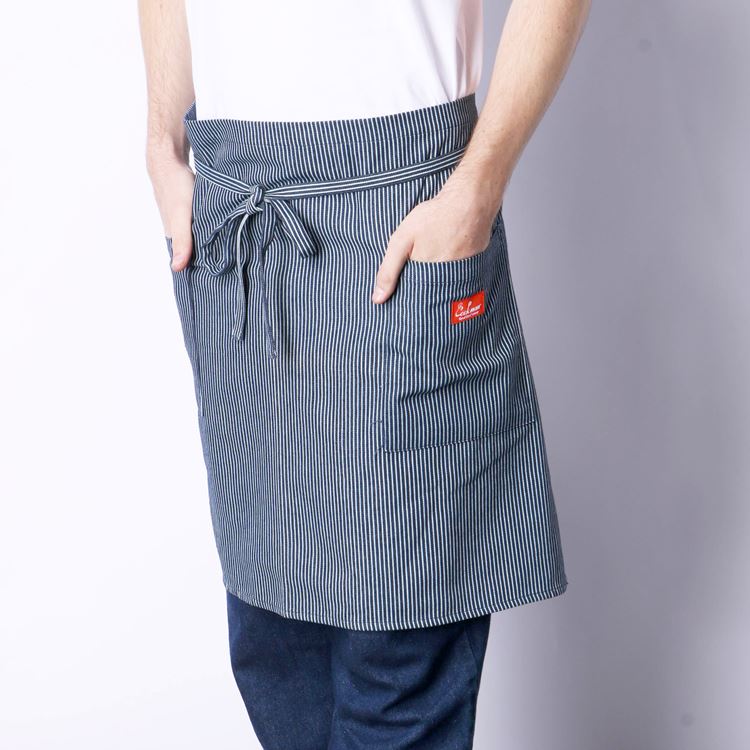 Cookman Waist Apron - Hickory : Navy