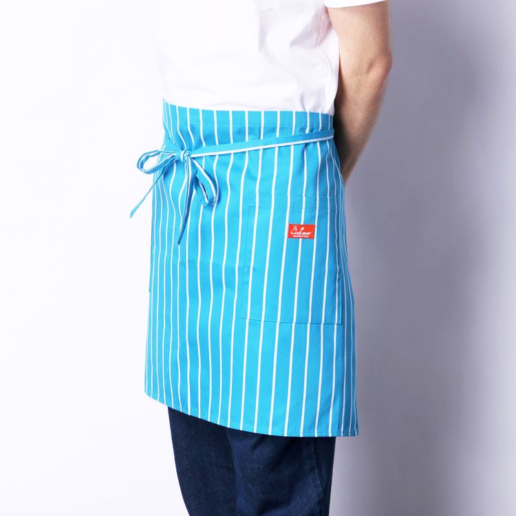 Waist Apron - Stripe : Light Blue