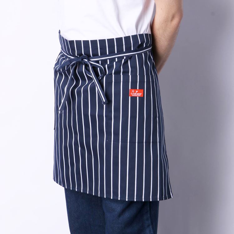 Waist Apron - Stripe : Navy