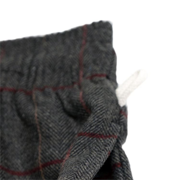 Cookman Chef Pants - Wool Mix Plaid : Gray