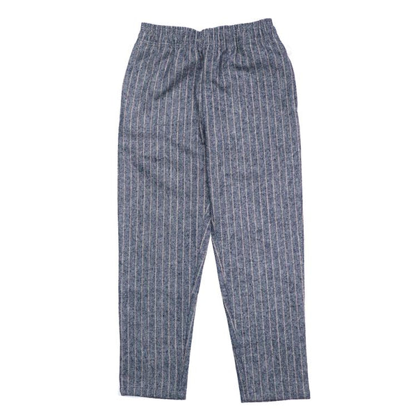 Cookman Chef Pants - Wool Mix Stripe : Light Gray