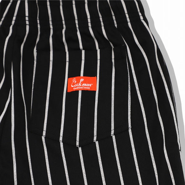 Cookman Waiter's Pants (stretch) - Stripe : Black