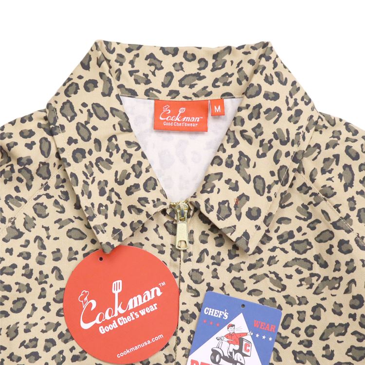 Cookman Delivery Jacket - Leopard