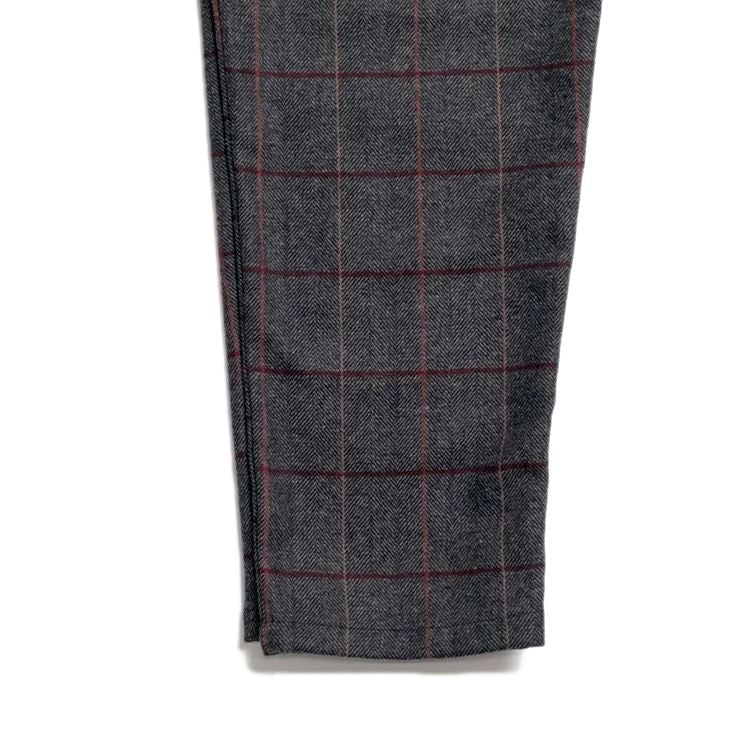 Cookman Chef Pants - Wool Mix Plaid : Gray