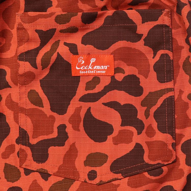 Chef Short Pants - Ripstop : Duck Hunter Camo Red