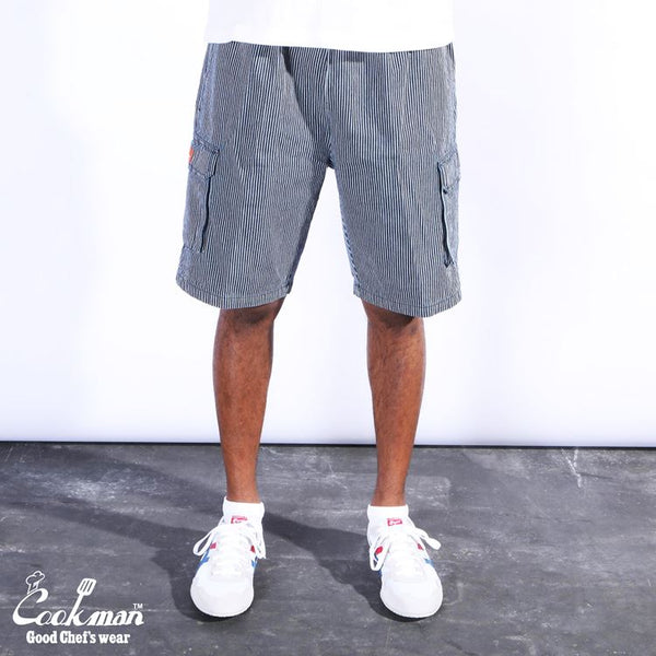 Cookman Chef Short Pants Cargo - Hickory : Navy