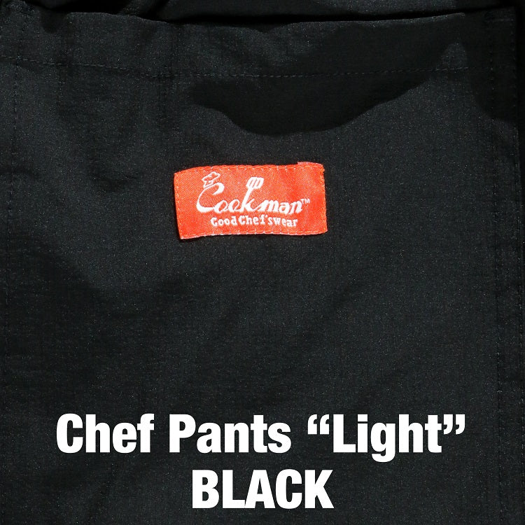 Chef Pants - "Light" : Black