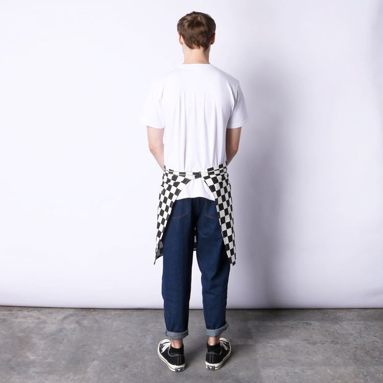 Cookman Waist Apron - Checker : Black