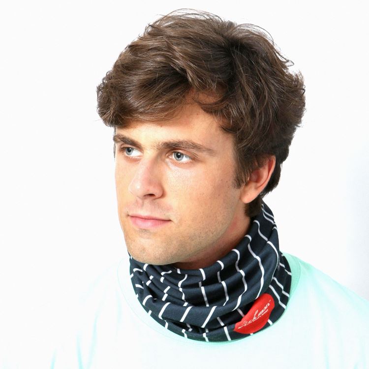 Cookman Chef's Scarf - Stripe : Black