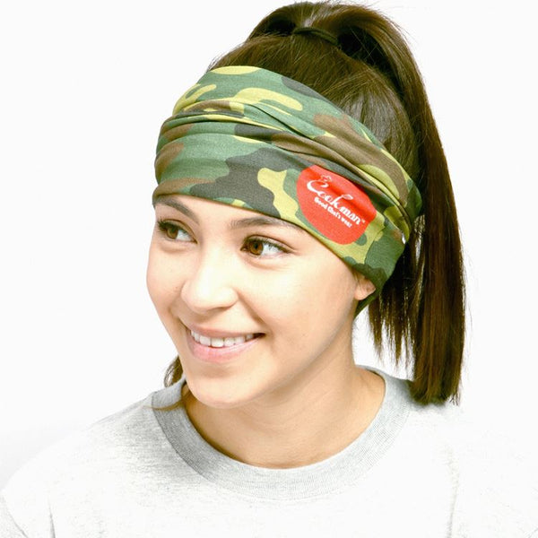 Cookman Chef's Scarf - Camo Green  (Woodland)