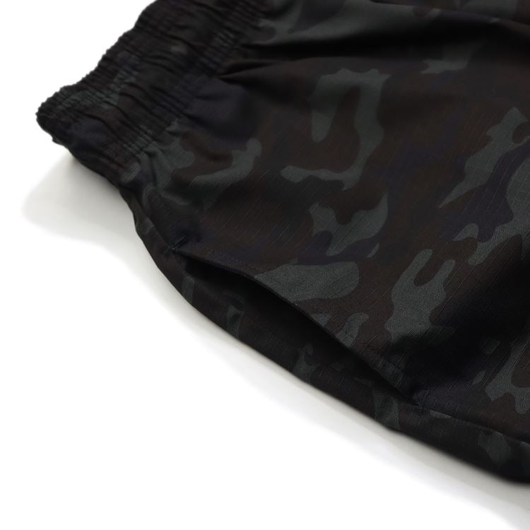 Cookman Chef Short Pants - Ripstop : Woodland Camo Black