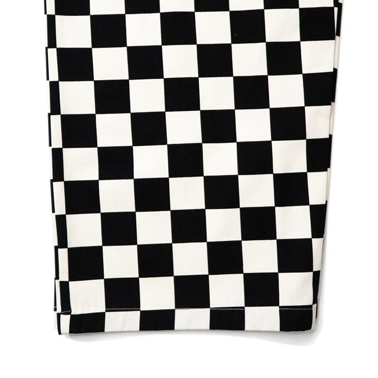 Cookman Wide Chef Pants - Checker : Black