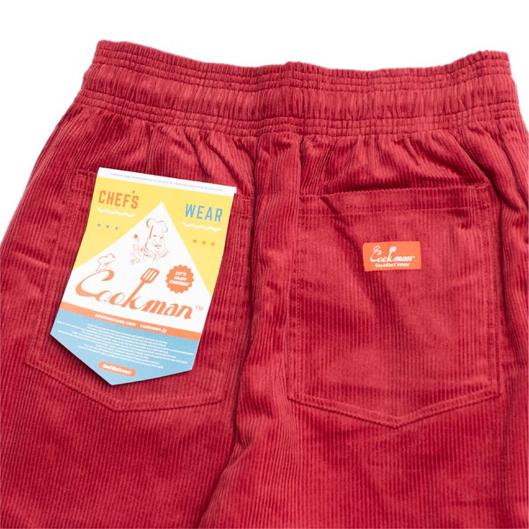 Cookman Chef Pants - Corduroy : Wine