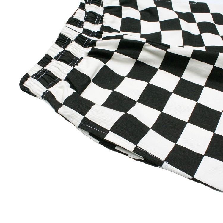 Cookman Chef Pants Kids - Checker : Black