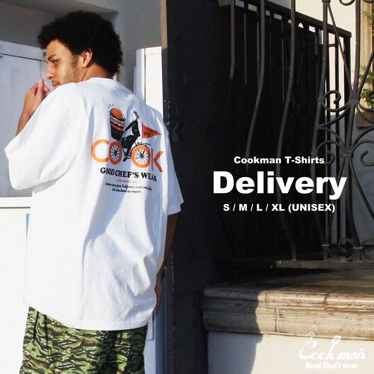 Cookman Tees - Delivery : White (All Sales Are Final)