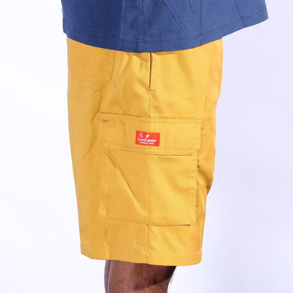 Cookman Chef Short Pants Cargo - Mustard