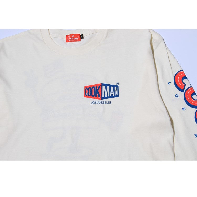 Cookman Long Sleeve Tees - SkatingBurger : Beige