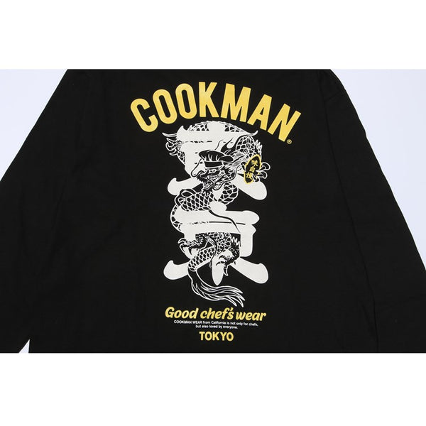Cookman Long Sleeve Tees - TokyoDragon : Black