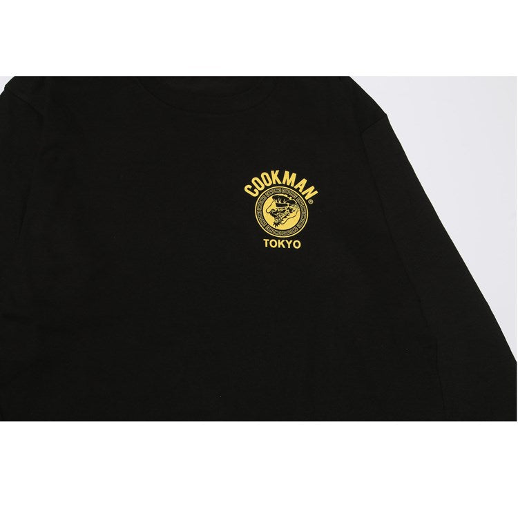 Cookman Long Sleeve Tees - TokyoDragon : Black