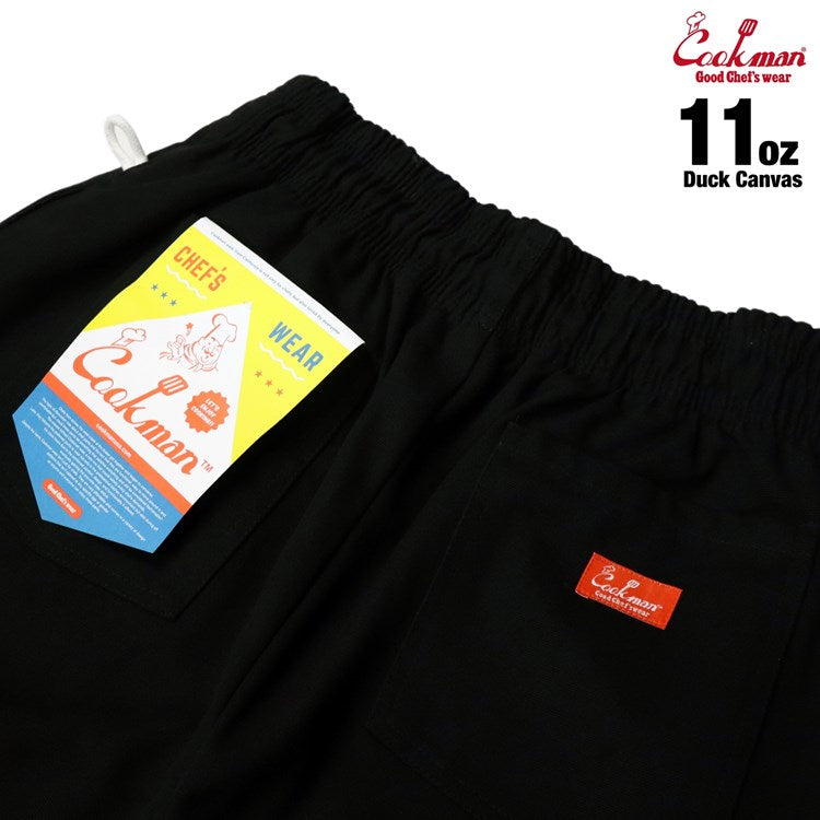 Cookman Chef Pants - Duck Canvas : Black