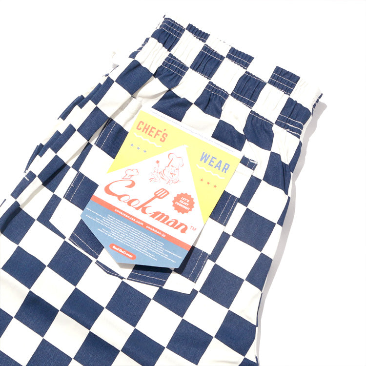 Cookman Chef Pants - Checker : Navy