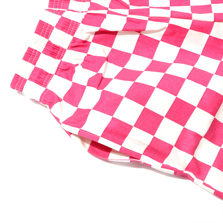 Cookman Chef Pants - Checker : Pink