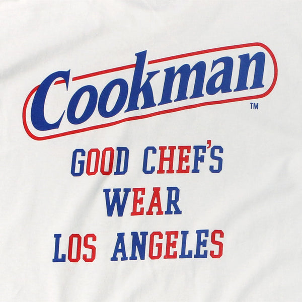 Cookman Tees - Tape logo : White