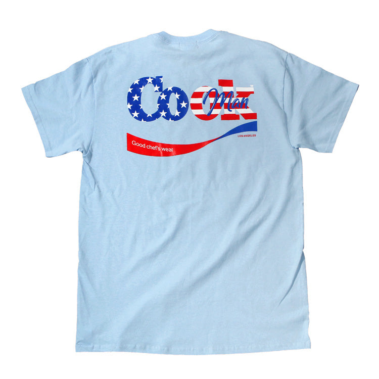 Cookman T-shirts - Cook U.S.A. : Light Blue